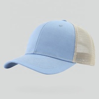 Gorras Trucker de Alta Calidad, 80% Poliéster, 20% Algodón, 6 Paneles, Corona Alta, Cierre a Presión, Visera Curva, Malla, Estilo Casual Hip Hop, para Hombres y Mujeres