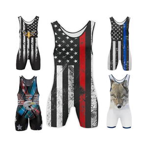 Traje de Lucha Libre de Alta Calidad para Niños, Diseño Personalizado con Logotipo, Conjunto para Equipo - Product Image 6