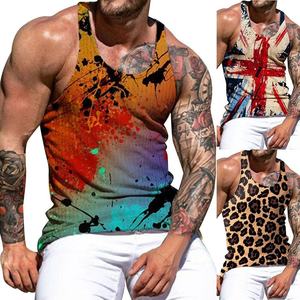 Top choix chemise à trois trous hommes porter débardeur Colorfast 100% coton tissu vêtements pour hommes livraison rapide faite par le Bangladesh - Product Image 4