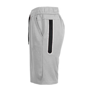 Shorts en molleton uni de qualité supérieure pour hommes, 220 GSM, 100% coton, logo personnalisé, shorts de sport et de fitness. - Product Image 3