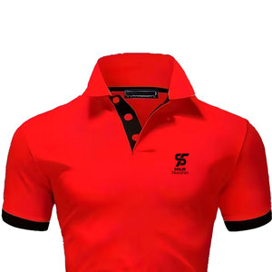 Polo homme Solid Trader Premium, finition de qualité supérieure, matière résistante, facile à repasser, tissu infroissable, look moderne et élégant, style streetwear. - Product Image 4