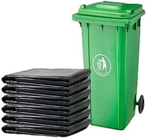 ถุงขยะพลาสติกสีดำ สำหรับขยะในครัวเรือน ไม่มีกลิ่น สำหรับถังขยะทรงกลมหรือทรงเหลี่ยม - Product Image 1