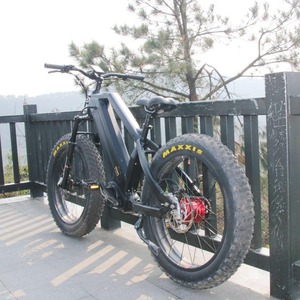 Vélo électrique 1000W 17.5Ah Java Bike, VTT électrique en fibre de carbone avec cadre à suspension intégrale, moteur central 1000W - Product Image 4