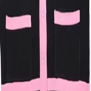 New Custom Logos Sorority Design Spring Cardigans V Neck Collage School Front Logo Polyester/Cotton OEM - Product Image 6