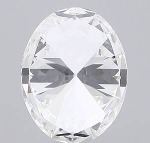 Diamant de laboratoire CVD certifié IGI 5,05 carats, taille ovale brillante, couleur E, clarté VVS2, LG 771660168 ROYAL GEMS, rapport court 1,27 - Product Image 4