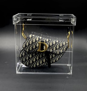 Estuche de acrílico transparente personalizado 2025: La caja de exhibición de bolso de Perspex definitiva para un almacenamiento y escaparate elegantes - Product Image 2