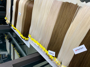 Extensions de cheveux humains vierges Remy vietnamiens en vrac, 100g, prix d'usine Nasa, lisses, double trame, toutes couleurs, 60cm - Product Image 6