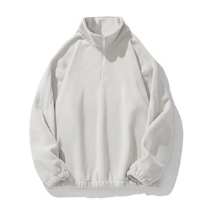 Stylish Breathable Fleece Half Zipper <b>Sweater</b> New Fashion Custom Digital Printing Logo Plus Size <b>Men's</b> Winter - Product Image 1