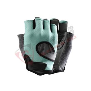 Outdoor Sports Motorcycle Gym Training Custom Logo-Printings Sports Hand-Protection Waterproof <b>Fingerless</b> Cycling Biker <b>Gloves</b> - Product Image 3