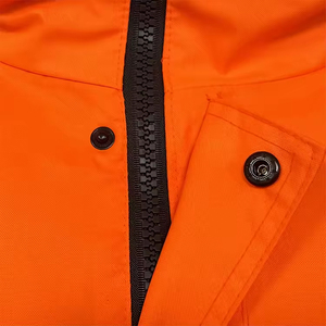 เสื้อแจ็คเก็ตนิรภัยสำหรับฤดูหนาว แบบอ็อกซ์ฟอร์ด บอมเบอร์ สำหรับผู้ชาย  เสื้อทำงานแบบมีแถบสะท้อนแสง  ชุดทำงานป้องกันภัย ผลิตจากวัสดุที่ทนทาน - Product Image 5