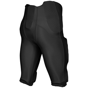 Mens Black Padded American Football Pants Belt Closure Breathable <b>Athletic</b> Practice Game Performance Sportswear Adult Wear - Product Image 4