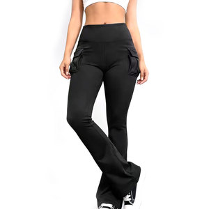 Leggings de Yoga para Mujer, Cintura Alta Elástica, Spandex/Poliéster, Ligeros, Estampados, Largos, Opciones de Logotipo Personalizado, Venta al Por Mayor - Product Image 1