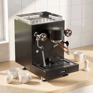 เครื่องชงกาแฟเอสเพรสโซเชิงพาณิชย์แบบหัวชงเดี่ยว ตัวเครื่องทำจากสแตนเลส เหมาะสำหรับเคาน์เตอร์ร้านกาแฟ - Product Image 5