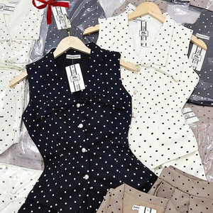 Conjunto de Ropa de Dos Piezas para Mujer, Verano, Casual, Algodón Ecológico, Lavable, Cómodo, Corte Ajustado, Moda Natural - Product Image 4