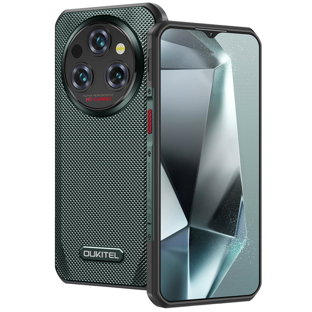 New OUKITEL WP35 5G Rugged Phone 24GB+256GB 6.6" MTK Dimensity 6100+ 11000mAh Battery Ip68 NFC Original Oem Smartphone