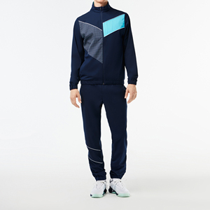 Nouvel ensemble de survêtement sportif pour homme avec fermeture éclair, design personnalisé, sweat-shirt et pantalon, ensemble deux pièces pour la course à pied - Product Image 1