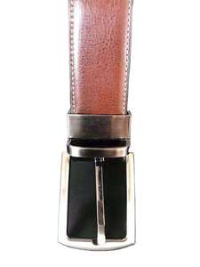 Cinturón de Cuero de Piel de Vaca de Lujo con Diseño Bordado, para Uso Casual y de Negocios, Longitud Personalizada, Hebilla de Acero Ecológica - Product Image 5
