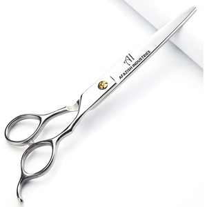 กรรไกรตัดผม7.5นิ้วแบบมืออาชีพทำจากเหล็ก440C กรรไกรเสริมสวยปลายแหลม - Product Image 1