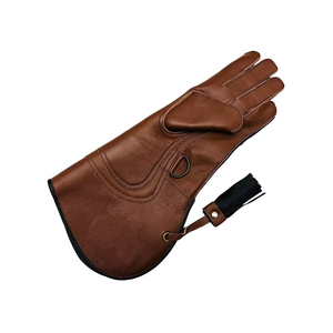 New Latest Design Wholesale Price High Quality Falconry <b>Gloves</b> for Sale OEM ODM Service Heavy Duty Customized Logo Private Label - Product Image 1