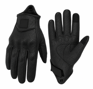 Custom Men Motorcycle Carbon Fiber <b>Gloves</b> Reflective Street Riding All Season OEM ODM Low MOQ - Product Image 3