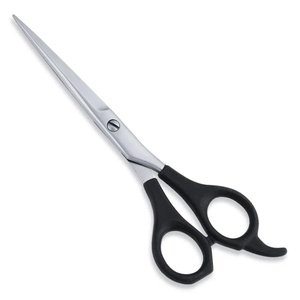 Ciseaux à cheveux professionnels en acier inoxydable, pointe acérée, pour droitiers, manche long, manche en plastique, usage en salon - Product Image 6