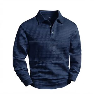 Customized <b>Men's</b> High-End Formal for <b>Shirts</b> Digital Printing Knitted Corporate Culture Advertising Workwear <b>Colour</b> Matching - Product Image 1