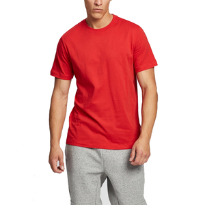 T-shirt de sport décontracté tendance pour homme, en coton doux, respirant, écologique, séchage rapide, pour l'entraînement, le streetwear et les activités de plein air - Product Image 1