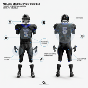 Fabricant de vêtements personnalisés Pro Felt, uniformes de football américain légers pour adultes, conçus sur mesure, kits complets unisexes - Product Image 2