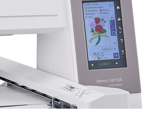 Máquina de Bordar de Alta Velocidad Janome Memory Craft 555E - Product Image 6