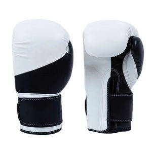 Guantes de Boxeo Profesionales con Precio de Fábrica en Oferta, Guantes de Entrenamiento de PU con Logotipo Personalizado y Envoltura para las Manos, Guantes de Boxeo para Hombre - Product Image 1