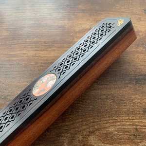 Natural Sandalwood <b>Incense</b> Burner Magnetic Wooden <b>Box</b> with Laying Plate for Home Decor - Product Image 4