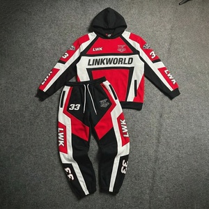 OEM Winter Windbreaker Set Factory Custom Reflective Embroidery Logo Eco-Friendly Lightweight Polyester/Nylon Zip Suit - Product Image 1