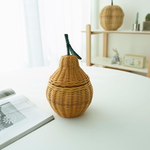 Paniers en rotin tressés à la main en forme de poire, prix avantageux, fabricant de paniers tissés. - Product Image 6