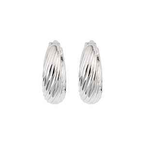 Classic 925 Silver Bohemian Hoop <b>Earrings</b> For Women Elegant Jewelry For Anniversary Wedding Party Casual Wear And Everyday - Product Image 2