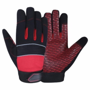 ถุงมือทำงานแบบหนาพิเศษ ยี่ห้ออมารา เสริมความแข็งแรงด้วยยางลาเท็กซ์ เคลือบหนังสังเคราะห์ ป้องกันมือสำหรับงานอุตสาหกรรม - Product Image 1