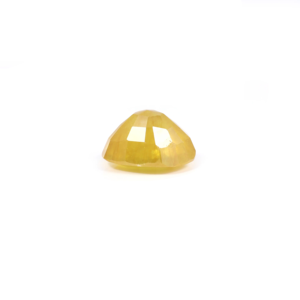 Loose 6.4 Carat Oval Cut Yellow Sapphire Gemstone for Fine Jewelry - Product Image 3