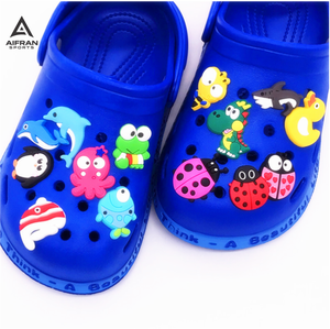 AIFRAN พวงกุญแจรองเท้าทำจากยางพีวีซีแบบนิ่ม อุปกรณ์ตกแต่งรองเท้าสำหรับรองเท้าแบบสวม Clogs และ Crocs - Product Image 3