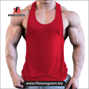 JUST FITNESS GEARS Camiseta Deportiva de Tirantes para Hombre, Diseño Personalizado, Tejido Transpirable 100% Poliéster, Ajuste Musculoso, para Gimnasio y Fitness - Product Image 4
