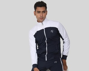 Red <b>White</b> Color Block Men's Windbreaker Jacket <b>Zip</b> <b>Up</b> Lightweight Outerwear for Streetwear - Product Image 2