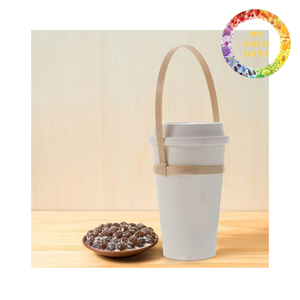 ที่ใส่เครื่องดื่มไม้ไผ่สำหรับแก้วกาแฟ ชานมไข่มุก และบรรจุภัณฑ์น้ำผลไม้ - Product Image 3