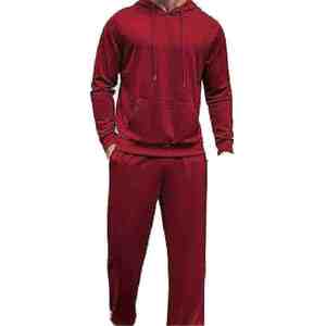 Conjunto Deportivo de Alta Calidad 100% Algodón para Hombre, Sudadera con Capucha y Pantalones Largos, Estilo Urbano, en Venta - Product Image 4