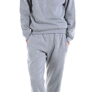 Nouvel ensemble de survêtement pour homme de haute qualité, respirant, deux pièces, couleur unie, vente en gros - Product Image 4