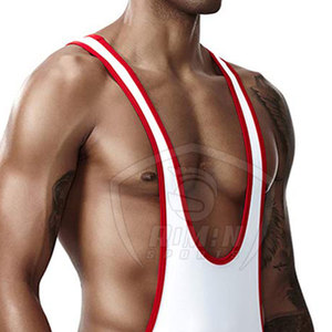 Nouvelle Arrivée ROMAN SPORTS WEAR Maillot de Lutte Homme Haute Qualité Service OEM Personnalisé Vente en Gros Fitness Gym Respirant - Product Image 6