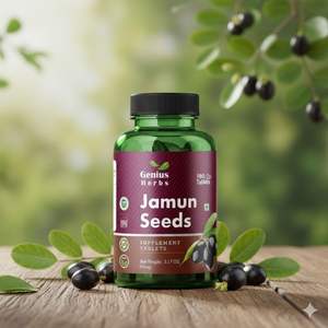 Tabletas de Semillas de Jamun, Extracto Puro de Syzygium Cumini, Píldoras para el Control del Azúcar en Sangre, Venta al por Mayor, Producto de Alta Potencia para la Salud - Product Image 4