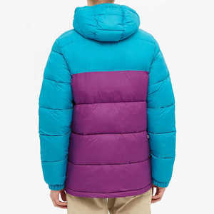 Custom Winter Wear Fashion Down Sublimated Design Fashion Black <b>Men</b> Puffer <b>Jacket</b> - Product Image 4