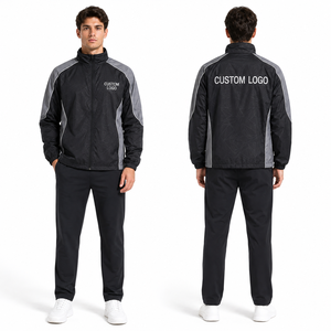 Customizable Mens Windbreaker <b>Jacket</b> Custom Wholesale Lightweight Waterproof Hooded Breathable Outdoor Sports <b>Running</b> <b>Reflective</b> - Product Image 1