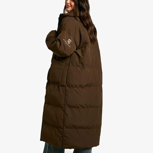 <b>Women</b> Winter Bubble Jacket Warm Padding Hooded Fashion Outdoor Windproof Solid Color <b>Lightweight</b> New High-Quality Logo <b>Coat</b> - Product Image 3