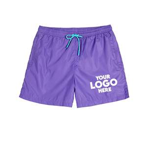 Hot Summer Sale Men's High Quality Customizable Nylon Casual <b>Shorts</b> Anti-Wrinkle <b>Zipper</b> Mesh Pocket Beach Gym <b>Shorts</b> - Product Image 1