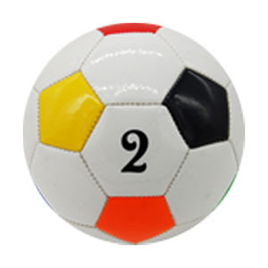 Balón de fútbol oficial tamaño 5, balón de fútbol cosido de PVC tamaño 5, balones cosidos a máquina, balón de fútbol con logo personalizado - Product Image 3