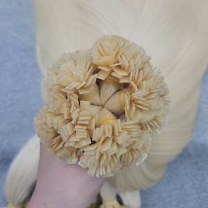 Extensiones de Cabello Vietnamita Premium Toupee Corp, 100% Cabello Humano Virgen, Liso Natural, Ondulado, Super Doble Trama, Punta Plana, Fusion - Product Image 1